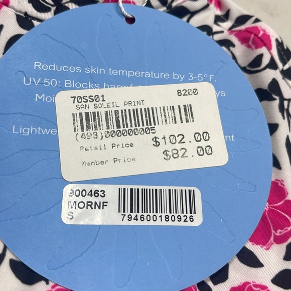 SanSoleil 1/4 zip long sleeve - Picture 4 of 6